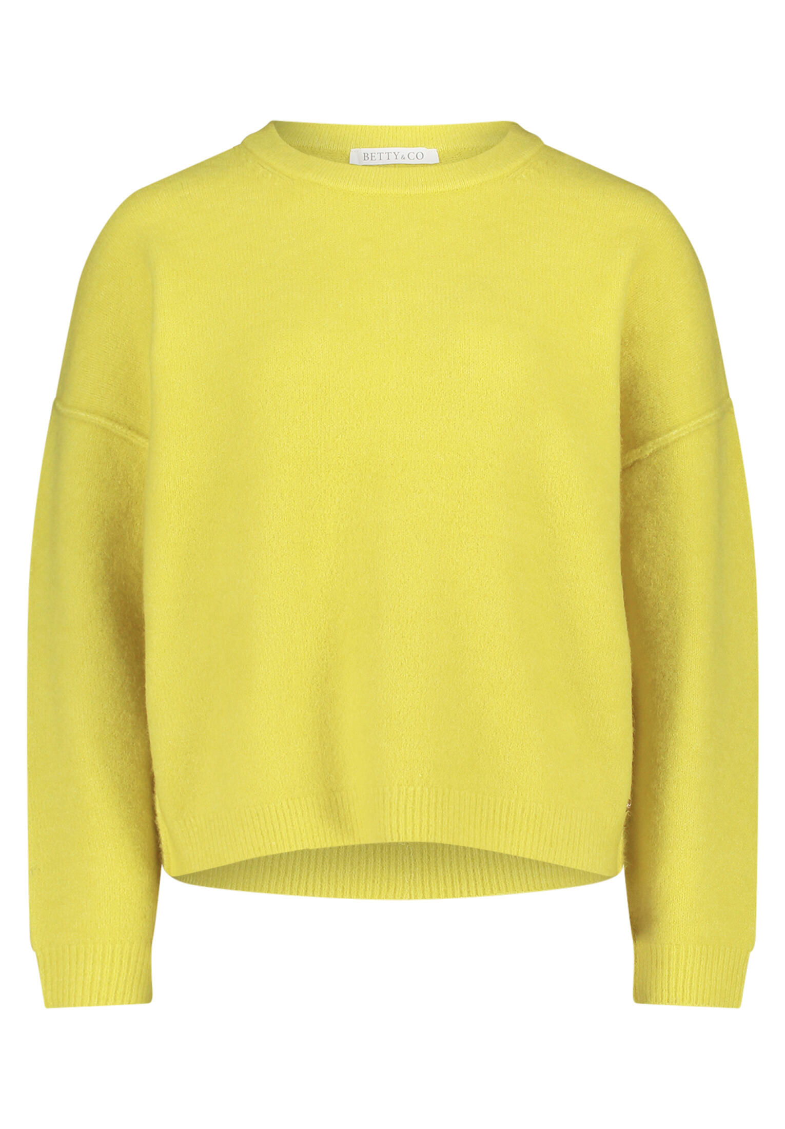 Betty & Co - Strickpullover neon yellow - Gr. - 40 von Betty & Co