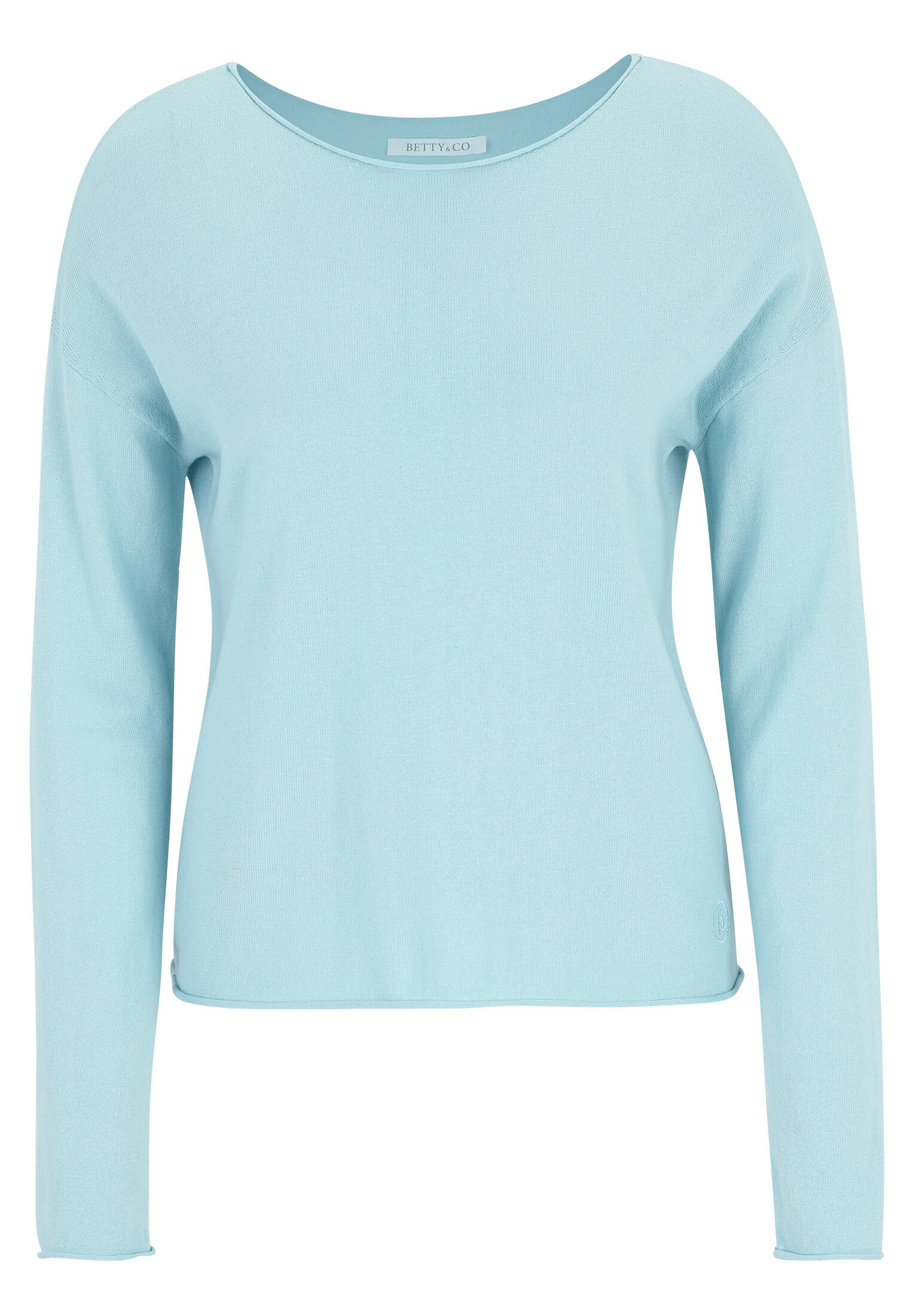 Betty & Co - Strickpullover pastel turquoise - Gr. - 40 von Betty & Co