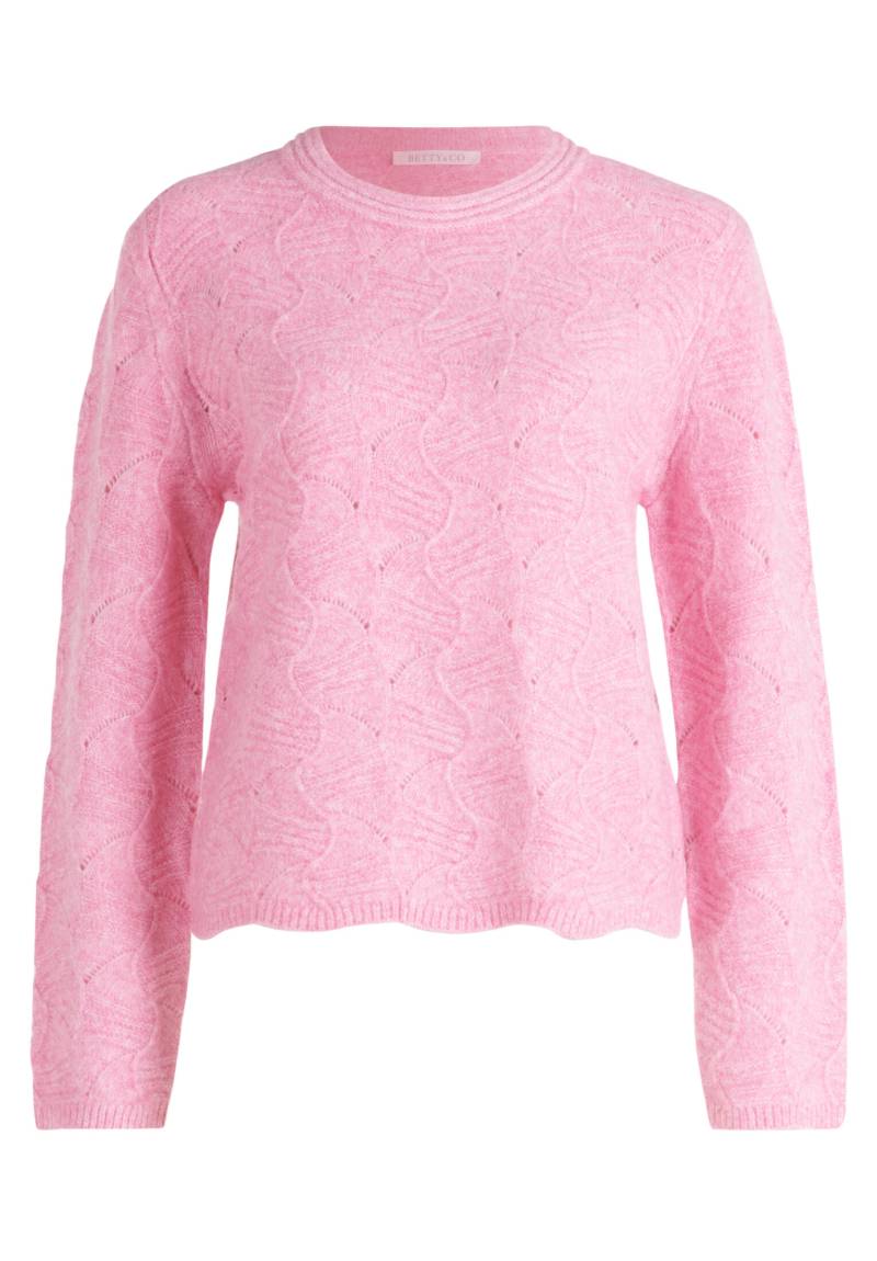 Betty & Co - Strickpullover rose melange - Gr. - 44 von Betty & Co