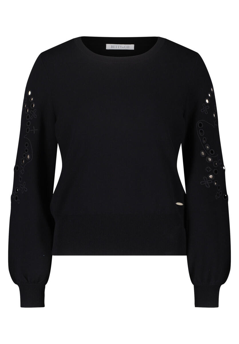 Betty & Co - Strickpullover schwarz - Gr. - 40 von Betty & Co