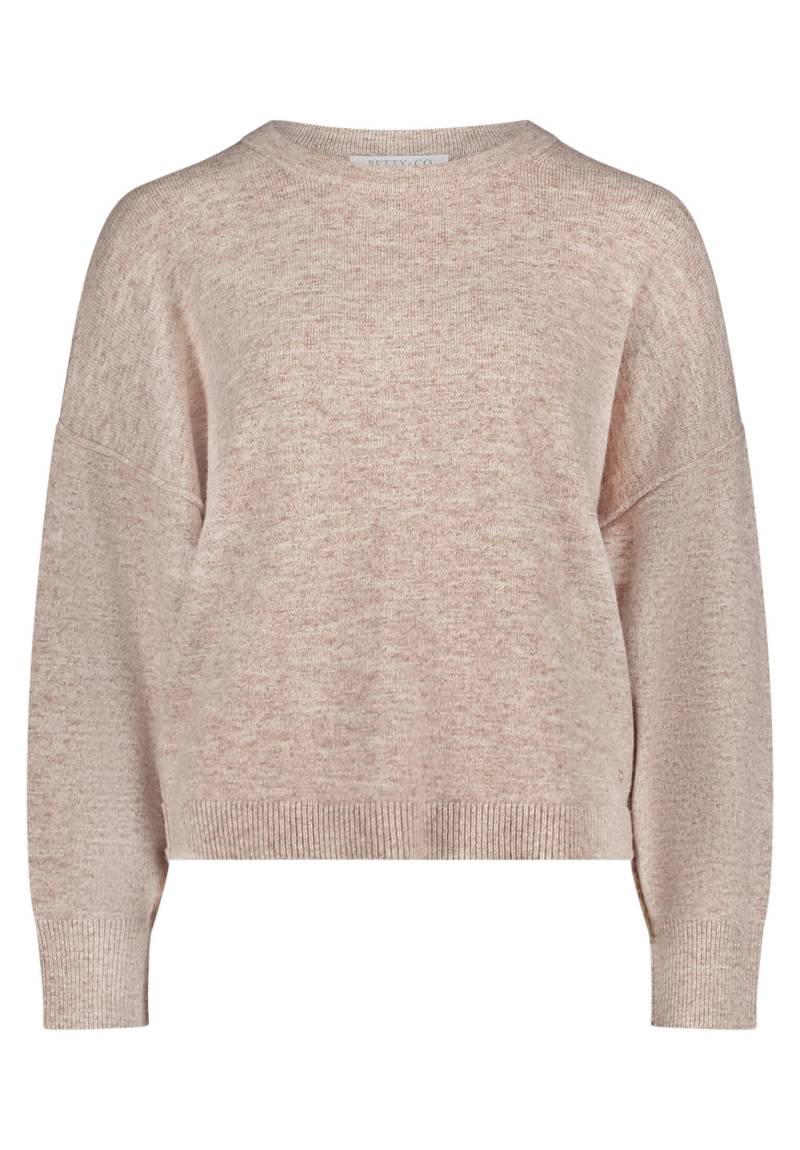 Betty & Co - Strickpullover taupe melange - Gr. - 40 von Betty & Co