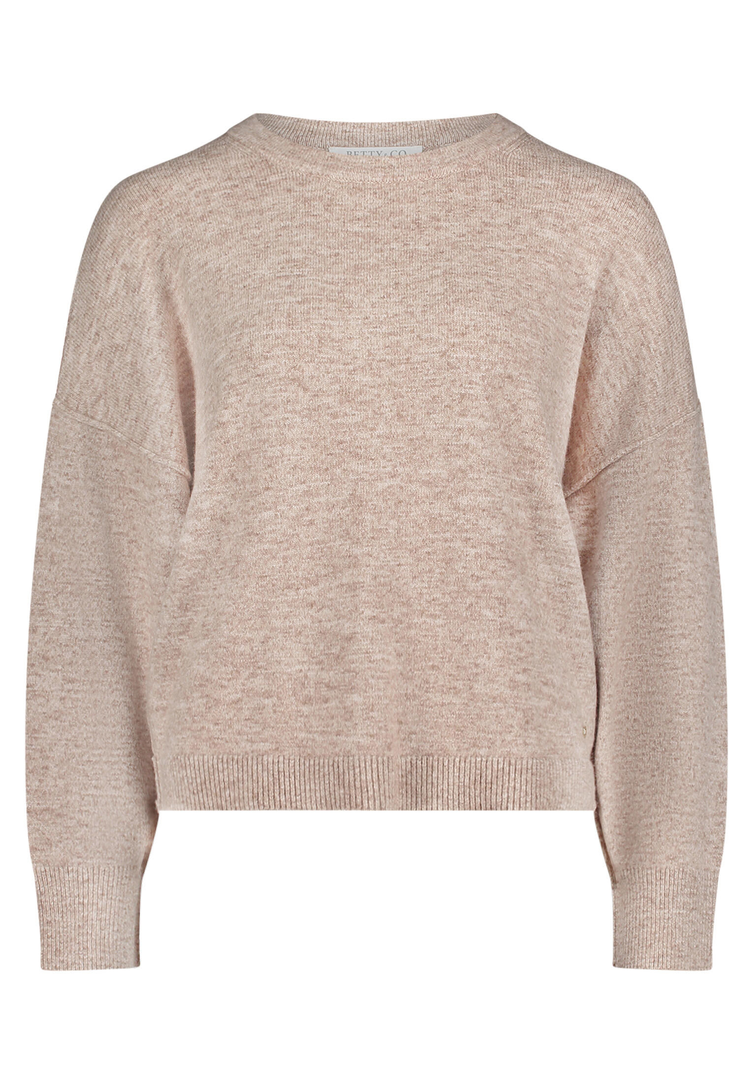 Betty & Co - Strickpullover taupe melange - Gr. - 46 von Betty & Co
