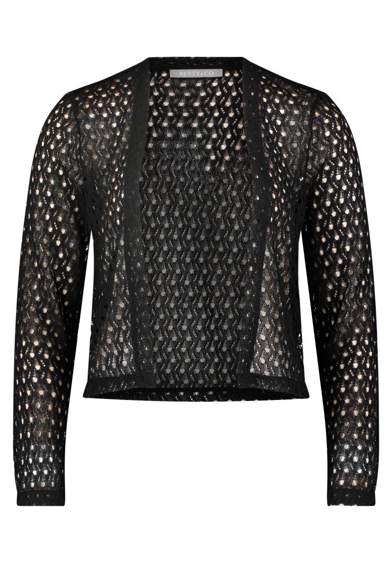 Betty & Co - Sweatjacke schwarz - Gr. - 42 von Betty & Co