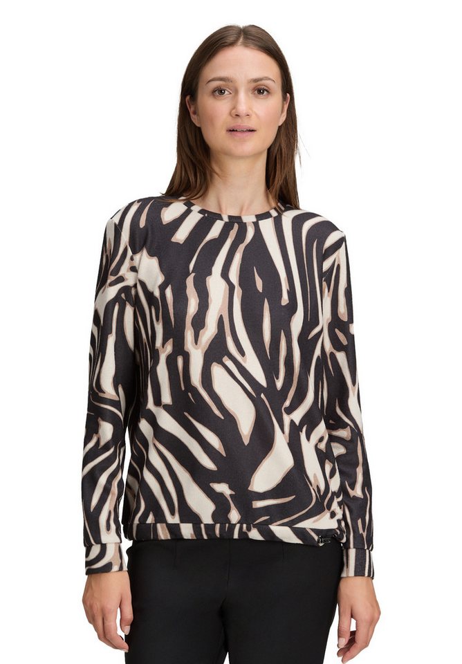 Betty&Co Sweatshirt Damen Casual-Shirt mit Tunnelzug von Betty&Co