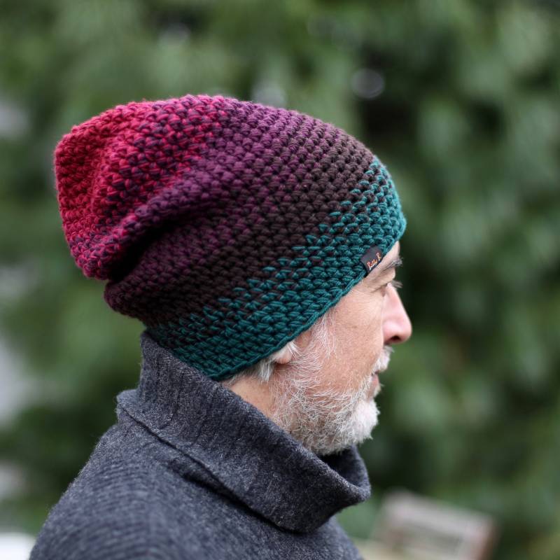 Handgemachte Merino Wolle Beanie, Wintermütze Gehäkelt von BettyBAtelier