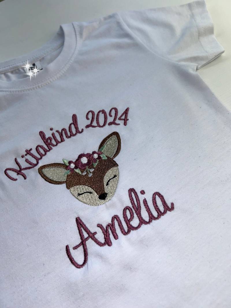 Kitakind 2024 T-Shirt Mit Name, Personalisiert von BettyKids