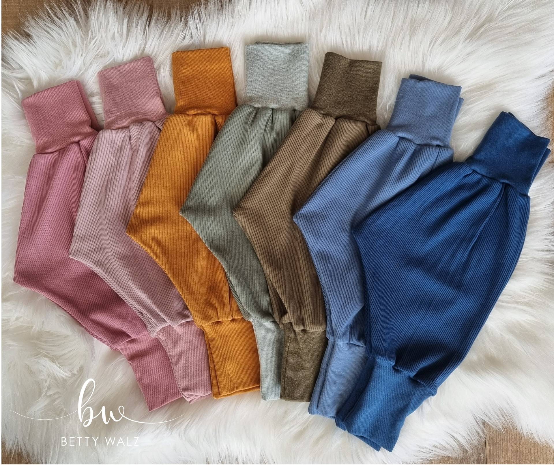 Pumphose Rippjersey Rippjerseyhose Ribhose von BettyWalzDesign