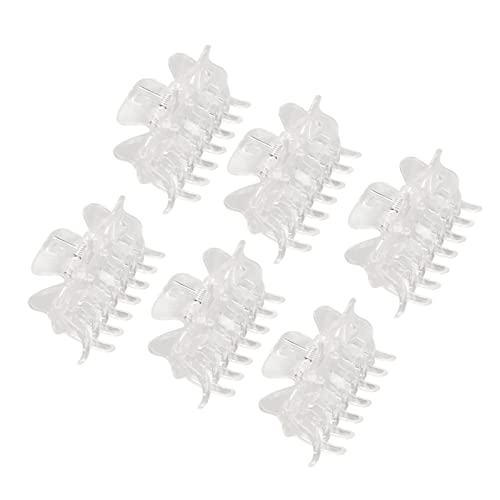 12 Stück Haarklammern, Damen Haarspangen Set, Verhindern Verrutschen Starker Halt Transparente Elegante Haarklammern aus Kunststoff für Frauen und Mädchen Vielseitig Einsetzbar von Betued