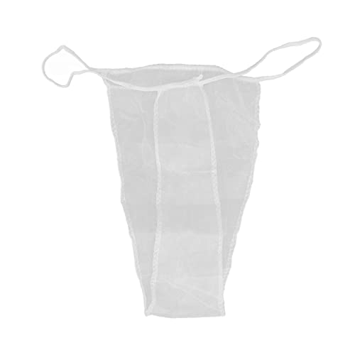 Betued 50 Stück Einweg-Höschen, Einweg-Unterwäsche, Unisex, Männer, Frauen, Elastisch, Atmungsaktiv, Bikini-Höschen, Einweg-Tanga-Höschen, Spa-Wraps, Körperwickel für Sauna SPA von Betued