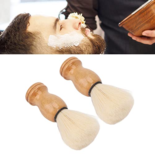 Friseursalon-Rasierpinsel mit Holzgriff, Handgefertigter Rasierpinsel für Männer für Männer, Friseursalon-Rasierpinsel mit Holzgriff für die Nassrasur, Vatertagsgeschenke von Betued