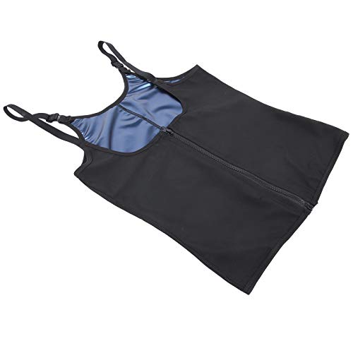 Sauna Shirt Abnehmen Schwitz Anzüge Weste, Frauen Fitness Schweißweste, Sport Atmungsaktiv Elastische Fettverbrennung Shapewear Body Shaper(S/M) von Betued