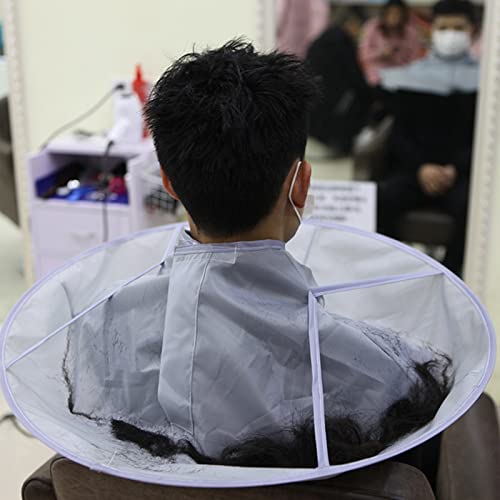 Wasserdichter Regenschirm-Haarschnittumhang, Verstellbare Größe, 60 X 60 Cm, Leicht zu Reinigen mit Sicherem Nylonmaterial für Erwachsene und von Betued