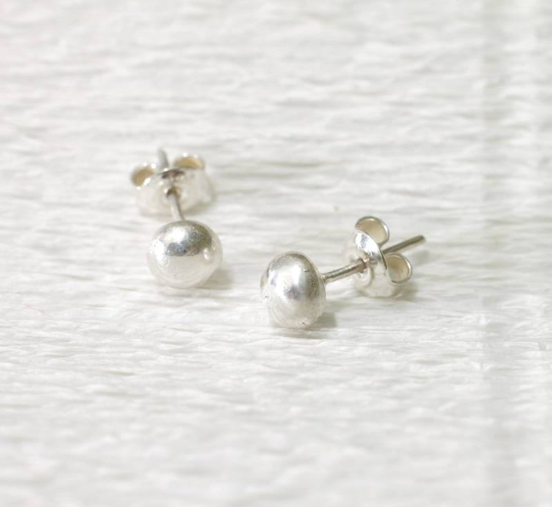 Ohrstecker Jade Drahtumwicklung von Betulek