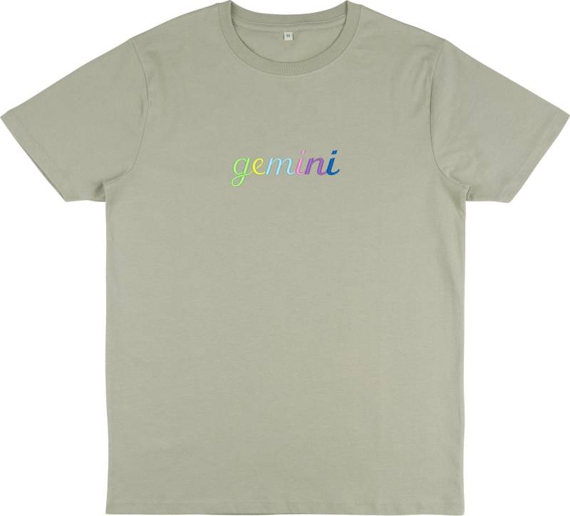 Besticktes T-Shirt Aus Bio-Baumwolle Mit Zwillingen | Astrologie-Grafik-T-Shirt Sternzeichen Bekleidung Besticktes T-Shirt Aus Bio-Baumwolle Mit Zwillingen | Astrologie-Grafik-T-Shirt Sternzeichen Bekleidung von BetweenTheLinesUK