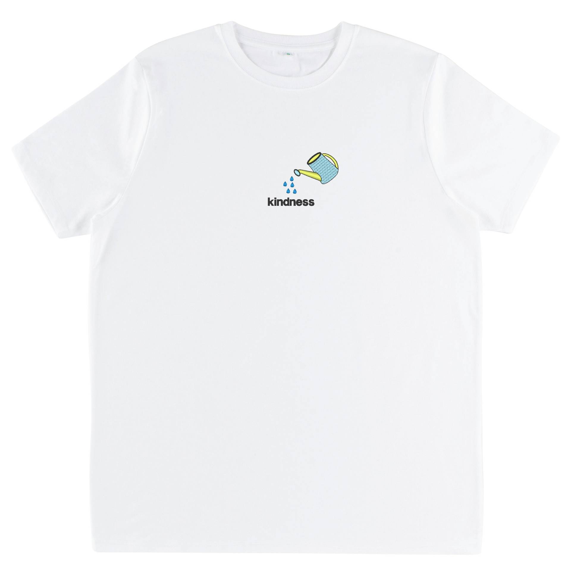Kindness T-Shirt - Besticktes T-Shirt Aus Bio-Baumwolle Kindness T-Shirt - Besticktes T-Shirt Aus Bio-Baumwolle von BetweenTheLinesUK