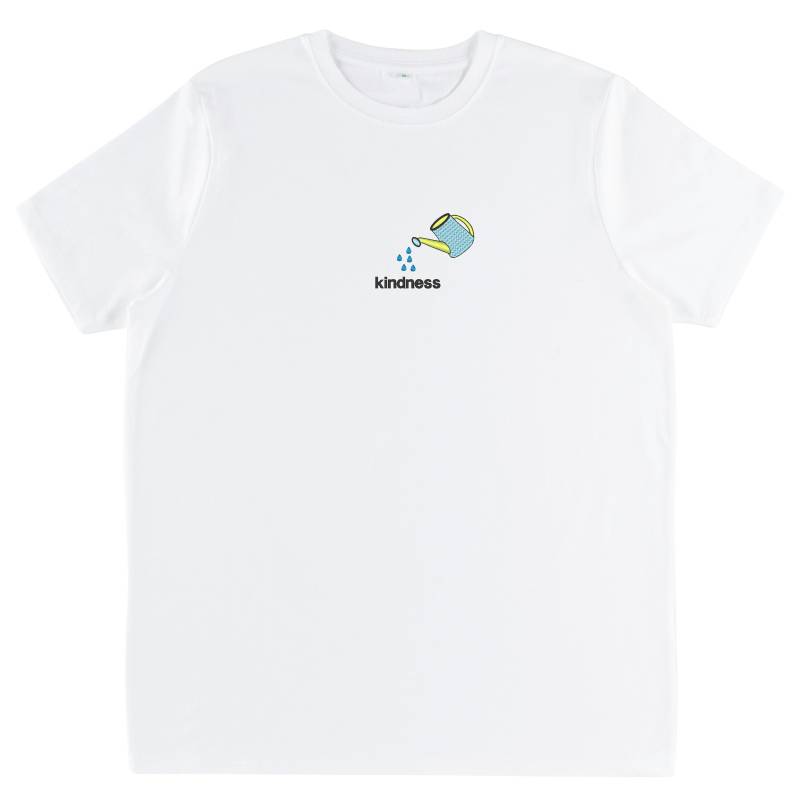 Kindness T-Shirt - Besticktes T-Shirt Aus Bio-Baumwolle Kindness T-Shirt - Besticktes T-Shirt Aus Bio-Baumwolle von BetweenTheLinesUK