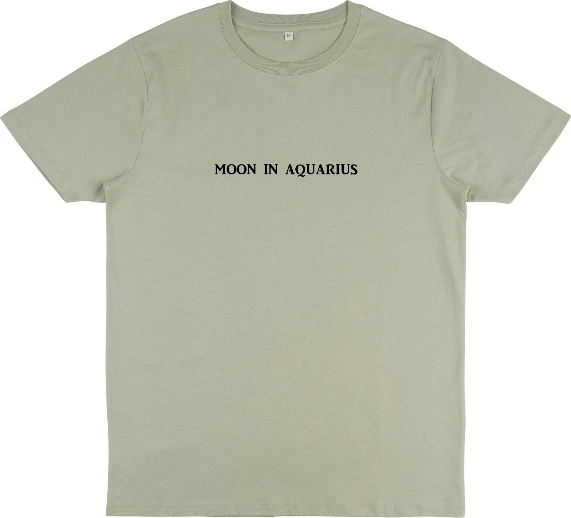 Mond Im Wassermann T-Shirt Aus Bio Baumwolle | Astrologie-Grafik-T-Shirt Sternzeichen Shirt Mond Im Wassermann T-Shirt Aus Bio Baumwolle | Astrologie-Grafik-T-Shirt Sternzeichen Shirt von BetweenTheLinesUK