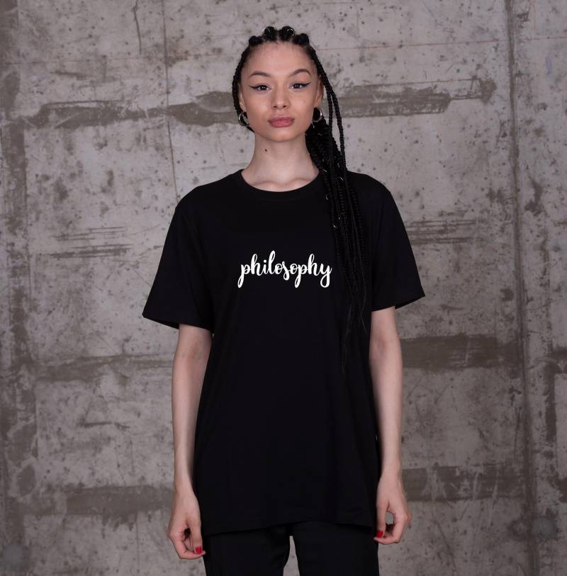 Philosophie Bio-Baumwolle T-Shirt Philosophie Bio-Baumwolle T-Shirt von BetweenTheLinesUK