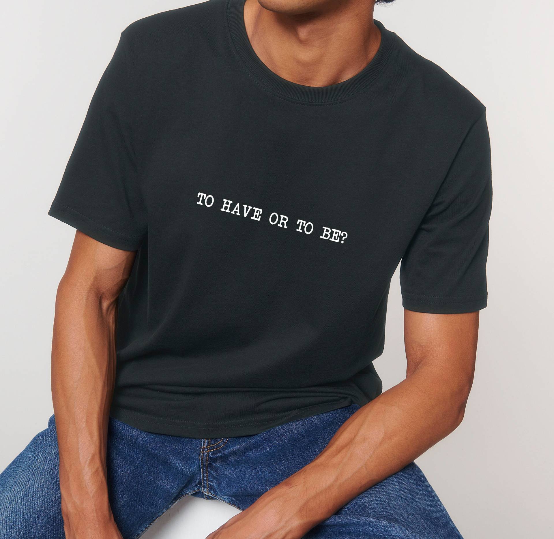 Philosophie T-Shirt Aus Bio-Baumwolle - Erich Fromm Zitat Philosophie T-Shirt Aus Bio-Baumwolle - Erich Fromm Zitat von BetweenTheLinesUK