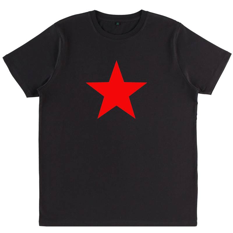 stern Grunge Bio-Baumwolle T-Shirt stern Grunge Bio-Baumwolle T-Shirt von BetweenTheLinesUK