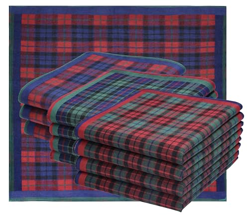 Betz 12 Stück Damen Stoff Taschentücher Paloma 3 Größe 30x30 cm 100% Baumwolle Farbe Dessin 10 von Betz