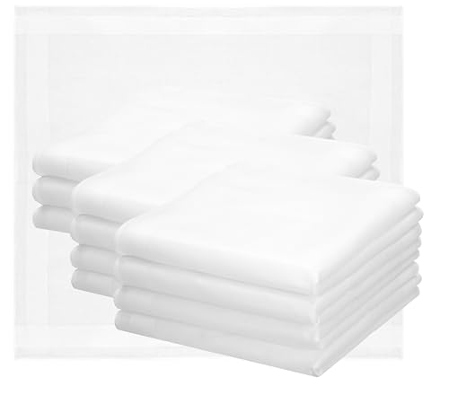 Betz 12 Stück Damen Stoff Taschentücher Set Chanelle 2 Größe 30x30 cm 100% Baumwolle Farbe Dessin 91 von Betz