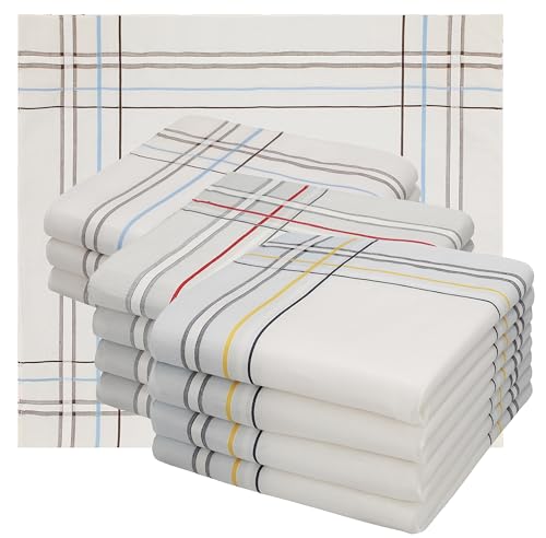 Betz 12 Stück Taschentücher Stofftaschentücher Damen Herrentaschentücher Männertaschentücher 100% Baumwolle 40 x 40 cm Dessin 5 Betz 12 Stück Taschentücher Stofftaschentücher Damen Herrentaschentücher Männertaschentücher 100% Baumwolle 40 x 40 cm Dessin 5 von Betz