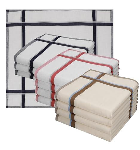 Betz 12 Stück Taschentücher Herrentaschentücher Stofftaschentücher Damen- Männertaschentücher Set- 40x40 cm Leo 2 Dessin 8 Betz 12 Stück Taschentücher Herrentaschentücher Stofftaschentücher Damen- Männertaschentücher Set- 40x40 cm Leo 2 Dessin 8 von Betz