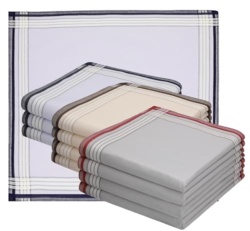 Betz 12 Stück Taschentücher Herrentaschentücher Stofftaschentücher Damen- Männertaschentücher 100% Baumwolle Größe 40x40 cm - LEO 4 Dessin 02 Betz 12 Stück Taschentücher Herrentaschentücher Stofftaschentücher Damen- Männertaschentücher 100% Baumwolle Größe 40x40 cm - LEO 4 Dessin 02 von Betz