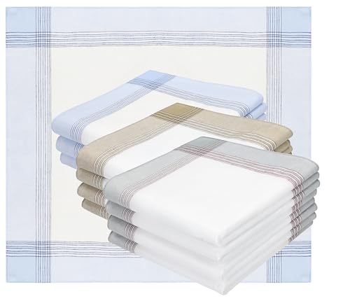 Betz 12 Stück Herren Stoff Taschentücher Set Martin Dessin 02 Größe 40 x 40 cm 100% Baumwolle Betz 12 Stück Herren Stoff Taschentücher Set Martin Dessin 02 Größe 40 x 40 cm 100% Baumwolle von Betz