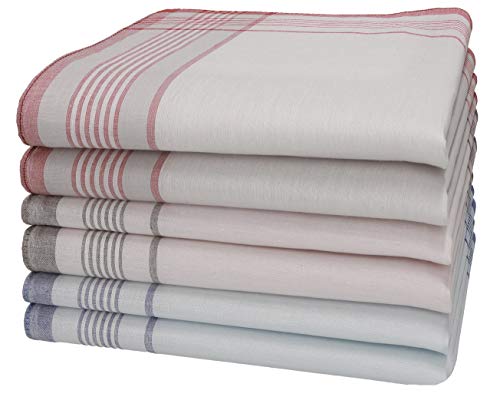 Betz 6 Stück Herren Stoff Taschentücher Set MARTIN Größe 40 x 40 cm 100% Baumwolle Dessin 06 Betz 6 Stück Herren Stoff Taschentücher Set MARTIN Größe 40 x 40 cm 100% Baumwolle Dessin 06 von Betz