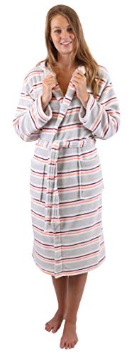 Betz Bademantel Morgenmantel Saunamantel mit Kapuze Wien UNISEX Wellness- Hotel- Bademäntel Farbe: grau Größe S/M von Betz