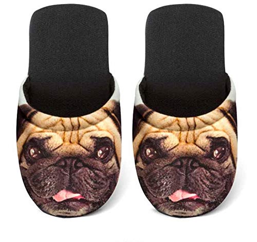 Betz Badepantoletten Hotel Slipper Badeslipper Frottee Frottier Hausschuhe für Sie und Ihn Jersey Mops Größe M von Betz