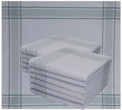 Betz 12 Stück Bundeswehr Taschentücher XXL Army Herren Stoff Taschentücher Set Größe 50x50 cm 100% Baumwolle von Betz