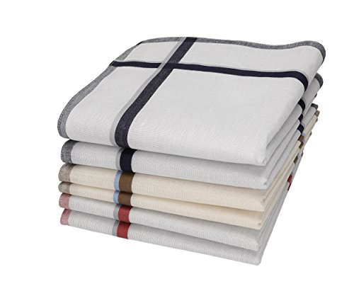 Betz 6 Stück Taschentücher Herrentaschentücher Stofftaschentücher Damen- Männertaschentücher Set- 40x40 cm Leo 2 Dessin 8 Betz 6 Stück Taschentücher Herrentaschentücher Stofftaschentücher Damen- Männertaschentücher Set- 40x40 cm Leo 2 Dessin 8 von Betz