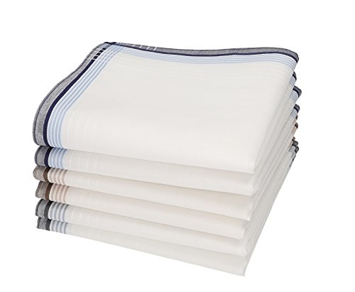 Betz Stofftaschentücher - Herrentaschentücher - Männertaschentücher aus 100% Baumwolle - 40x40 cm - Leo 5 Dessin 1-6 Stück von Betz