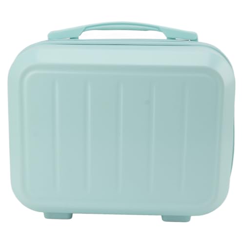 Zugkoffer Make -up -Tasche, 14in Reise Kosmetischer Organisator Make -up -Aufbewahrungsbox für Frauen Mädchen (Grünlichblau) von Beufee