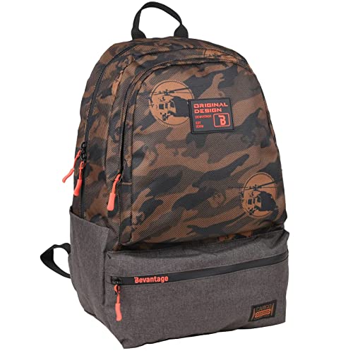 Bevantage Freizeit-Rucksack 22L mit Laptop-Fach für Männer Damen Leichte und große Kapazität Geeignet für Klassenfahrten Alltagspendler von Bevantage