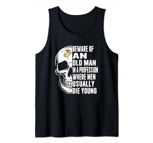 Beware Of An Old Man In A Beruf Apparel Tank Top Beware Of An Old Man In A Beruf Apparel Tank Top von Beware Of An Old Man In A Profession