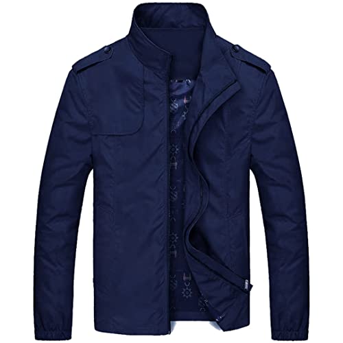 Frühling und Herbst Herren Jacke Jugend Stehkragen Casual Plus Size Windbreaker Mode Herren Kleidung Jacken für Männer C5 5XL Frühling und Herbst Herren Jacke Jugend Stehkragen Casual Plus Size Windbreaker Mode Herren Kleidung Jacken für Männer C5 5XL von Bewellan