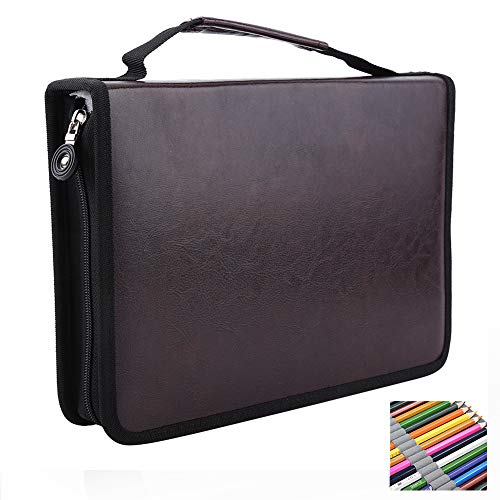 150 Slots Federmäppchen PU-Leder Stoff Federmäppchen Große Kapazität Mäppchen Bleistift Beutel Halter Stiftetasche Griff Federtasche Stiftemappe Schreibwaren Veranstalter für Schule 150 Slots Federmäppchen PU-Leder Stoff Federmäppchen Große Kapazität Mäppchen Bleistift Beutel Halter Stiftetasche Griff Federtasche Stiftemappe Schreibwaren Veranstalter für Schule von Bewinner