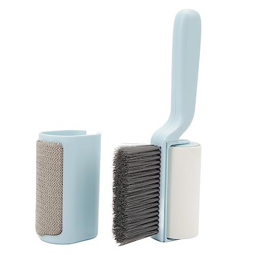 Mini Lint Remover – Tragbare 2-in-1-Haarentferner-Rollen für Hunde und Katzen Wiederverwendbarer Klebriger Haar-Terminator mit 60 Blatt Papier für Tierhaare (Blau) von Bewinner