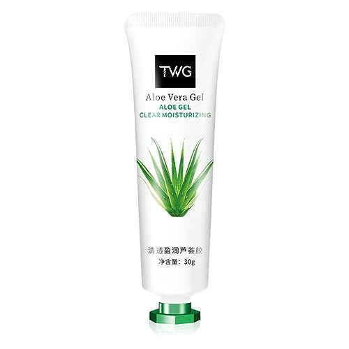 Aloe-Gel für das Gesicht | Nicht fettende Feuchtigkeitscreme für das Gesicht, reparierendes, feuchtigkeitsspendendes Aloe-Gel | Beruhigende Gesichtsgel-Gesichtspflege für Erwachsene, Kinder und Bexdug von Bexdug