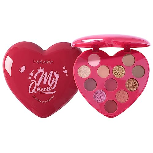 Augen-Make-up-Palette,Glitzermatte Make-up-Palette - Langlebige und hochpigmentierte Make-up-Lidschatten für Frauen, Mädchen, Geburtstagsgeschenke Bexdug von Bexdug