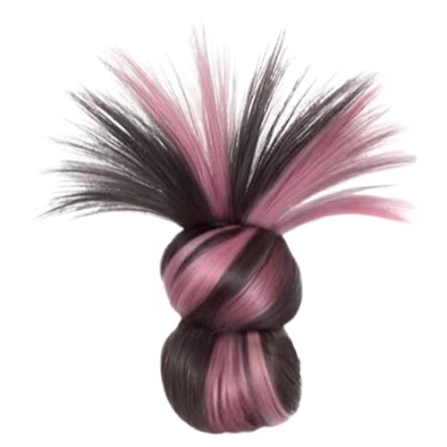 Bexdug Dutt-Perücken für Frauen – Haarklammer, kurze Pferdeschwanz-Verlängerung, synthetische gefiederte Perücke für schnelles Styling, tägliches Tragen, Festival Bexdug Dutt-Perücken für Frauen – Haarklammer, kurze Pferdeschwanz-Verlängerung, synthetische gefiederte Perücke für schnelles Styling, tägliches Tragen, Festival von Bexdug