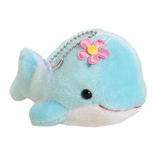 Bexdug Delphin Plüschtier - Stofftier Delphin Plüschtiere mit Top Chain,Stocking Stuffers Sea Dolphin Anhänger für Damen Herren von Bexdug