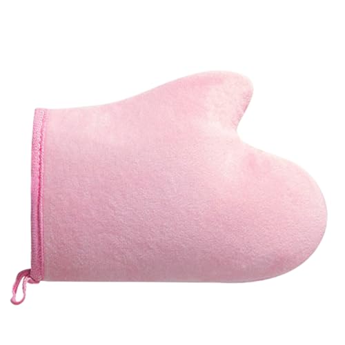 Bexdug Selbstbräunungs-Handschuh - Selbstbräuner-Handschuh,Ultraweicher Flock-Applikator Mit Daumen & Wiederverwendbarem Griff Für Frauen & Männer Körperlotionen & Schaum von Bexdug