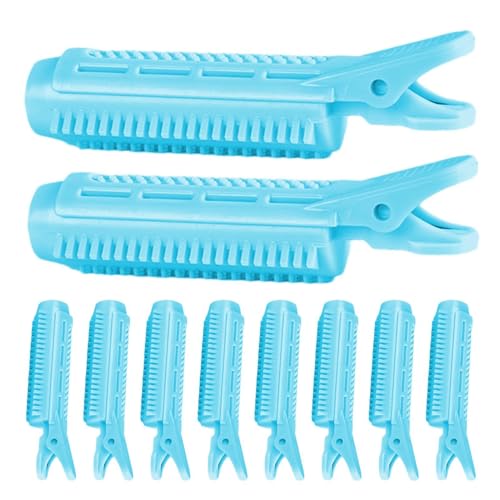 Bexdug Volumengebende Haarspangen,Haar-Volumen-Clip - 10 Stück tragbare Volumenroller-Clips - Volumen-Haarwurzel-Lift-Clips, voluminöse Roller-Clips, Styling-Werkzeuge, Make-up-Zubehör für Frauen von Bexdug