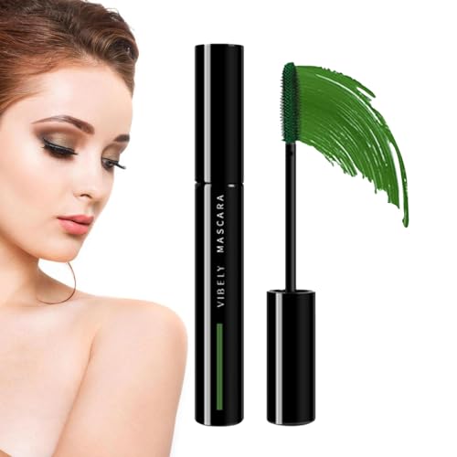 Bunte wasserfeste Mascara | Wimpern-Mascara,Wasserfeste, wischfeste, langanhaltende Wimperntusche für größere Augen und farbenfrohe Augen-Make-up-Wimperntusche für die Wimpernverlängerung Bexdug von Bexdug