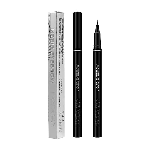 Eyeliner-Stift flüssig | Langlebiger Augenstift,Eye Makeup Flüssiger Eyeliner, Flüssiger Eyeliner mit ultrafeiner Spitze, Flüssiger Augenbrauenstift für den perfekten Cat Eye Liner Bexdug von Bexdug